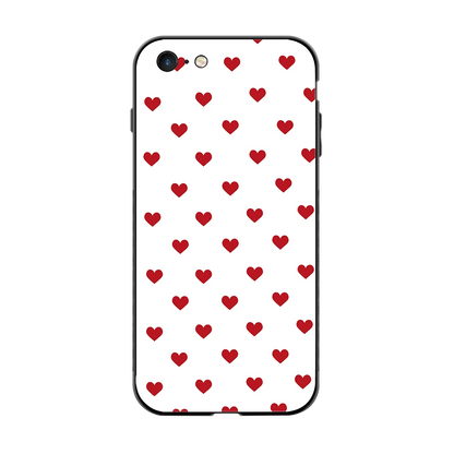 Love Patch back phone cover | glass case for iphone 6