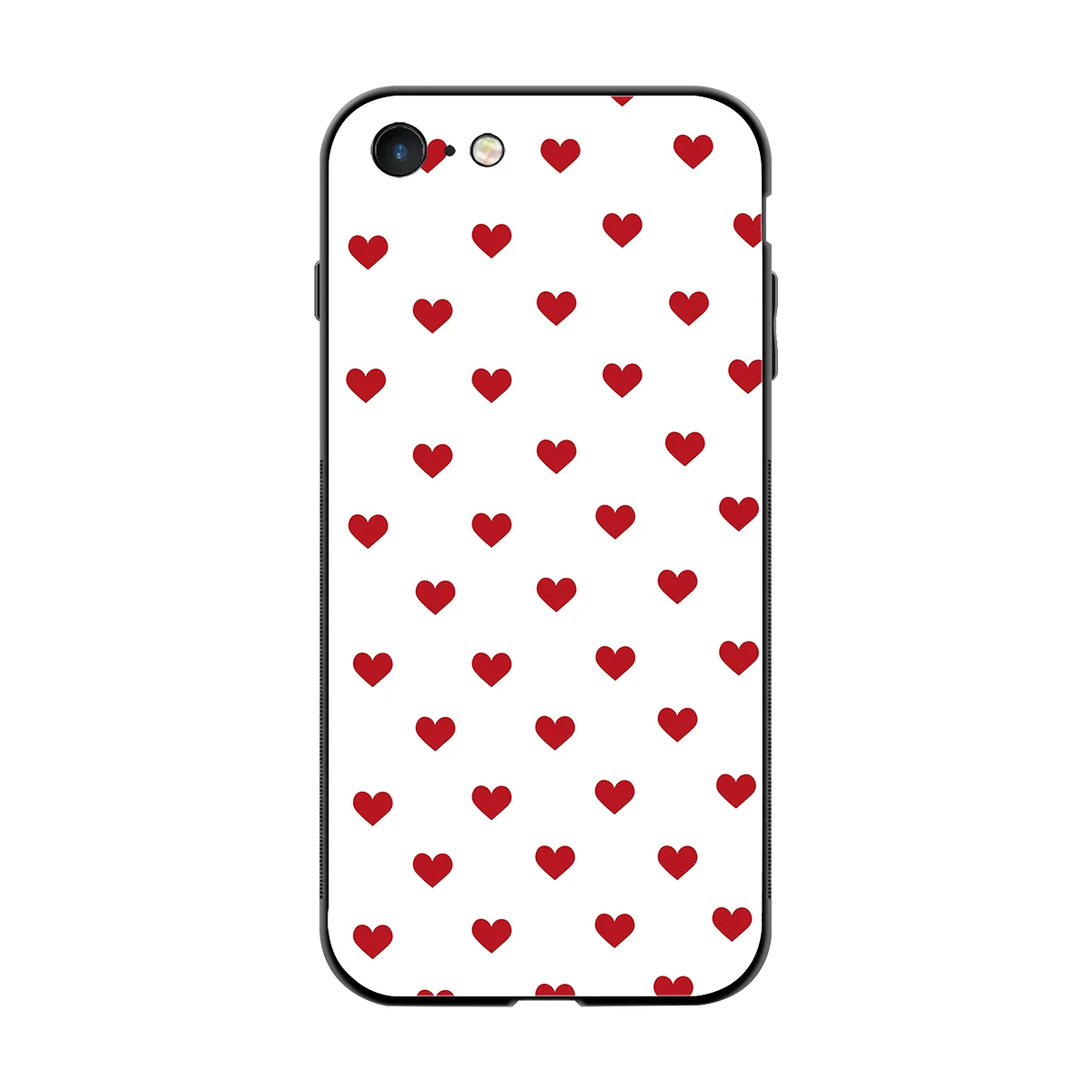 Love Patch back phone cover | glass case for iphone 8