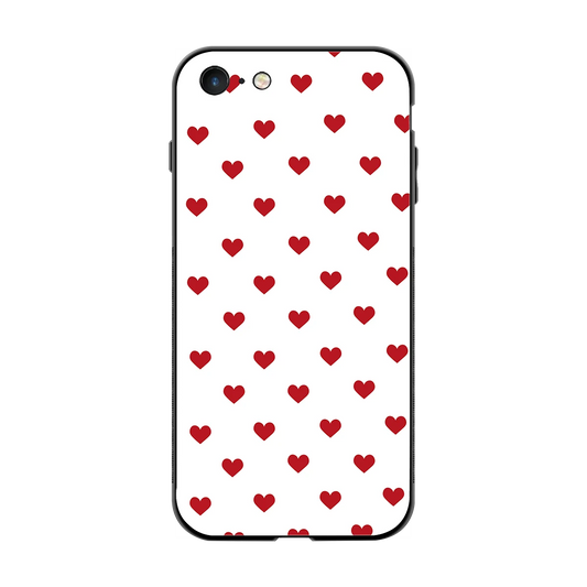 Love Patch back phone cover | glass case for iphone 8