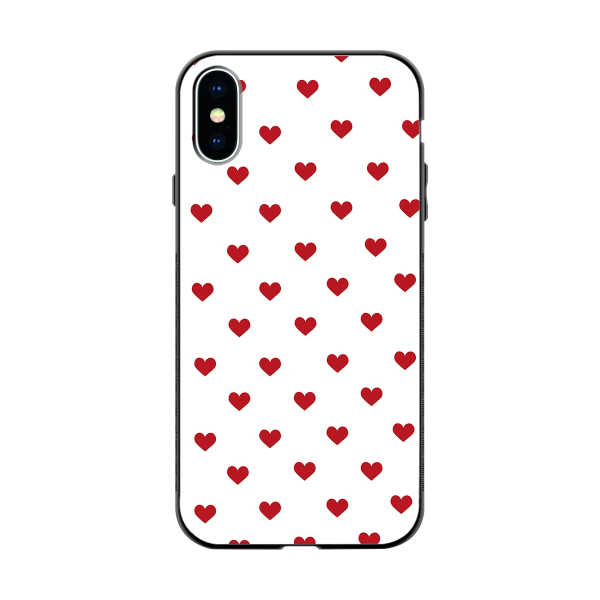 Love Patch back phone cover | glass case for iphone xs