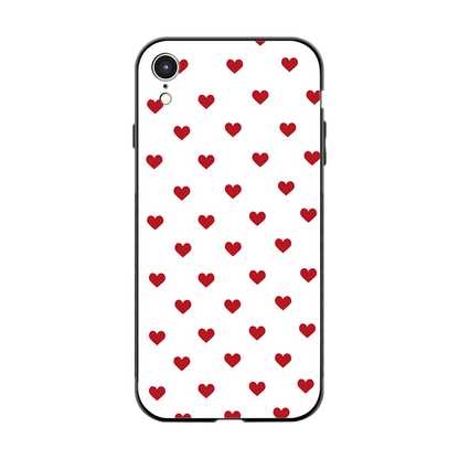 Love Patch back phone cover | glass case for iphone xr