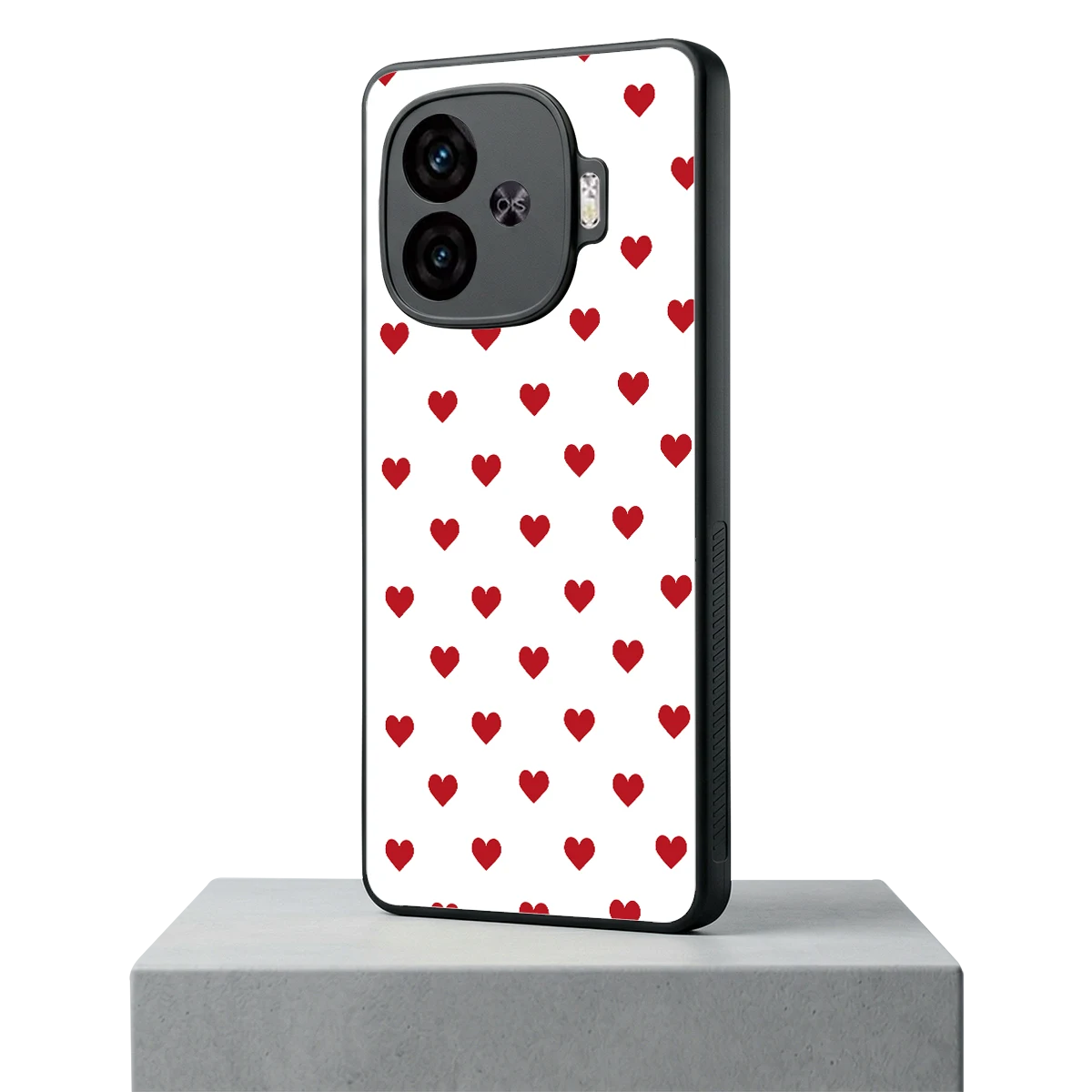 Love Patch iqoo neo 10r 5g mobile cover | shockproof glass phone case