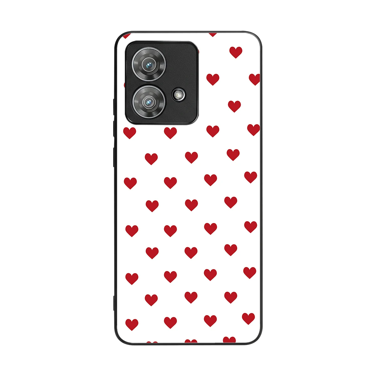 Love Patch back phone cover | glass case for motorola edge 40 neo 5g