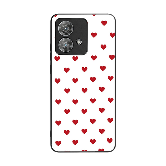 Love Patch back phone cover | glass case for motorola edge 40 neo 5g