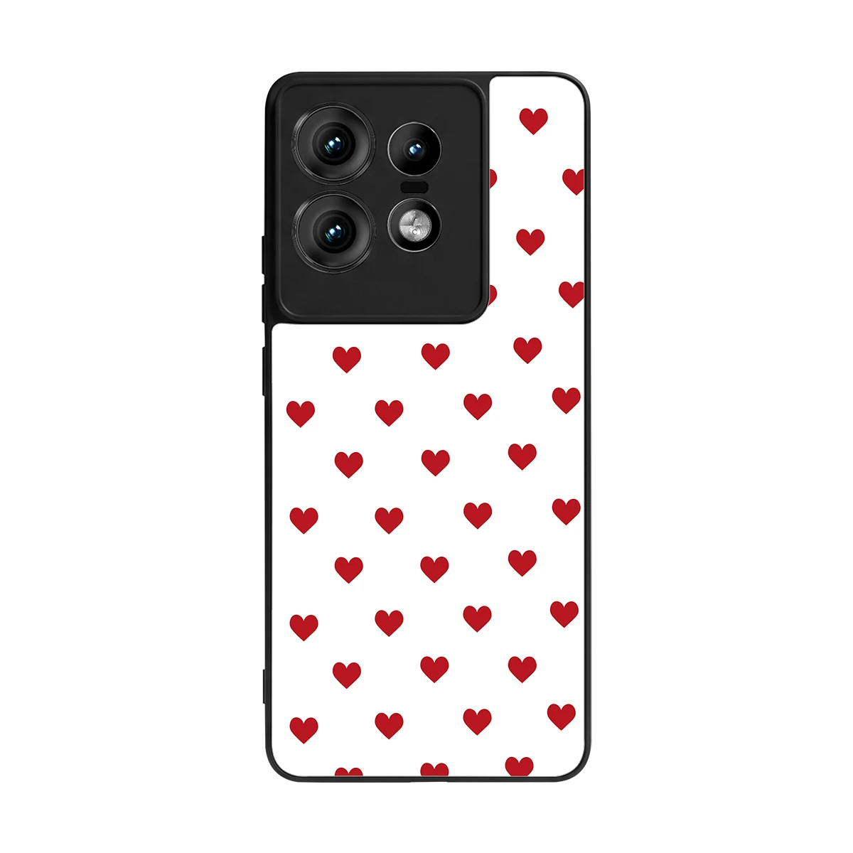 Love Patch back phone cover | glass case for motorola edge 50 pro