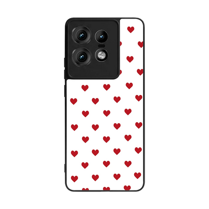 Love Patch back phone cover | glass case for motorola edge 50 pro