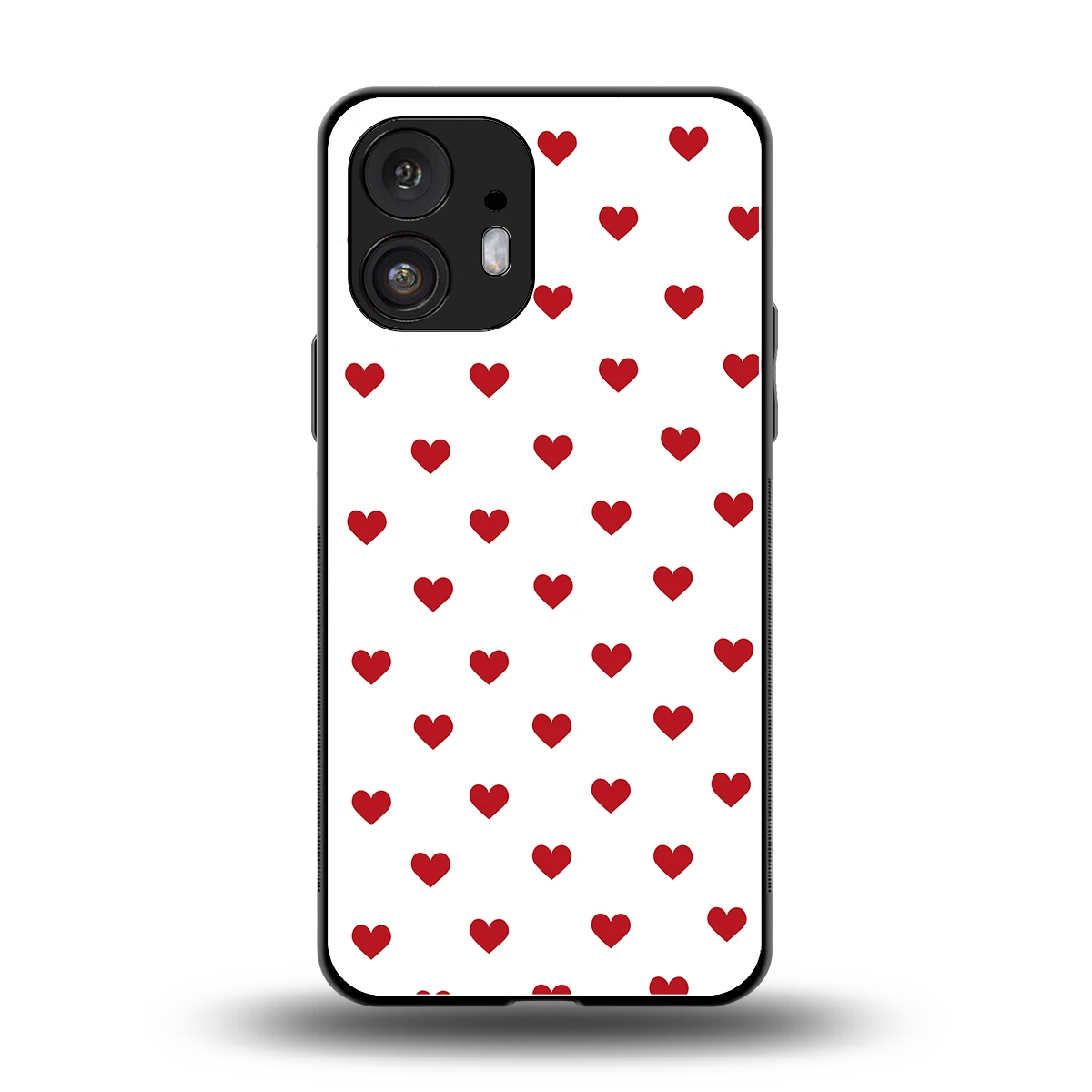 Love Patch back phone cover | glass case for nothing phone 2