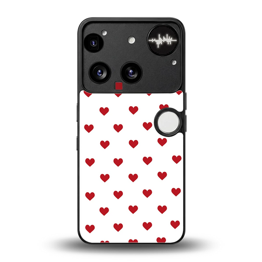 Love Patch back phone cover | glass case for nothing phone 3