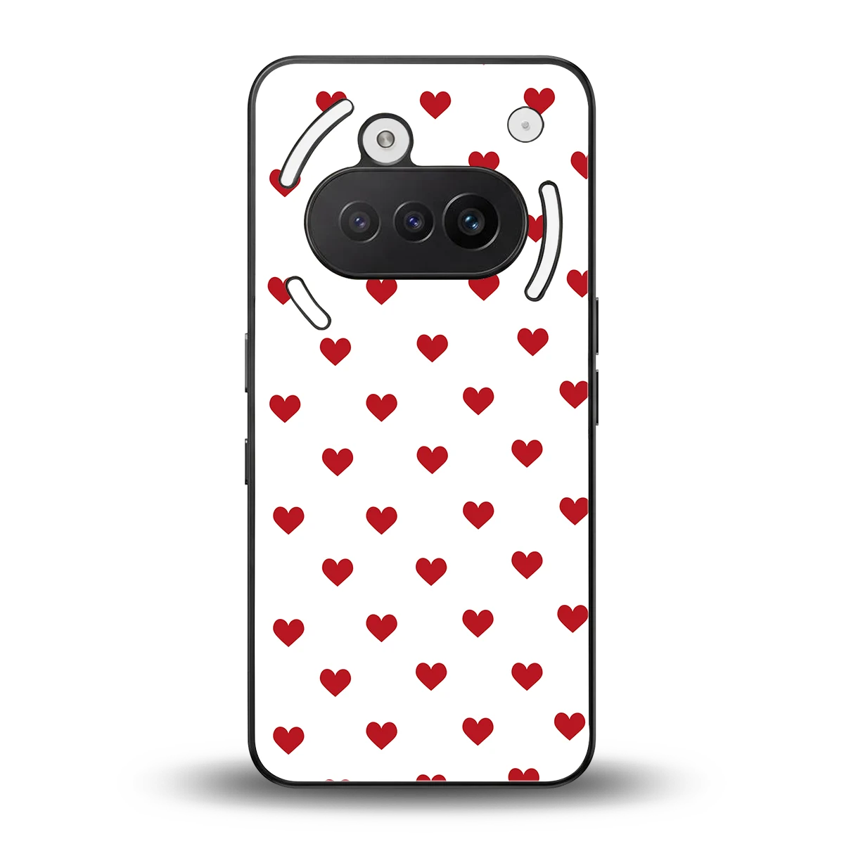 Love Patch back phone cover | glass case for nothing phone 3a