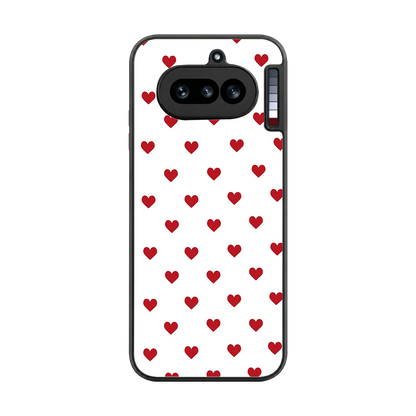 Love Patch back phone cover | glass case for nothing phone 4a