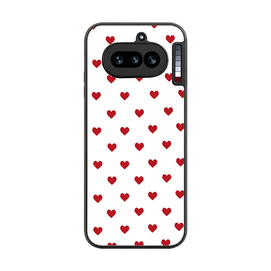 Love Patch back phone cover | glass case for nothing phone 4a