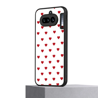 Love Patch nothing phone 4a mobile cover | shockproof glass phone case