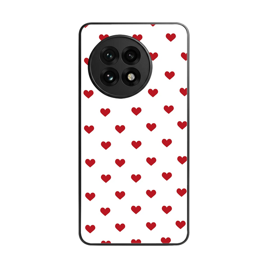 Love Patch back phone cover | glass case for oneplus 13r