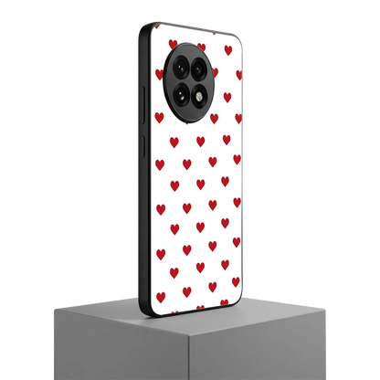 Love Patch oneplus 13r mobile cover | shockproof glass phone case