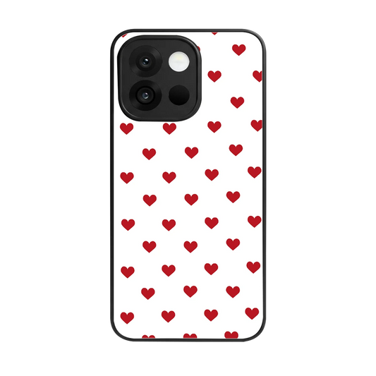 Love Patch back phone cover | glass case for oneplus 13s