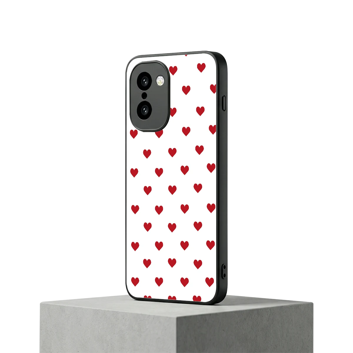Love Patch oneplus 15r mobile cover | shockproof glass phone case