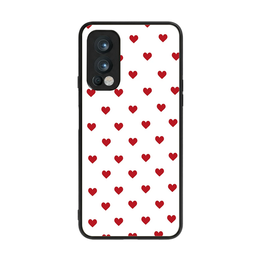 Love Patch back phone cover | glass case for oneplus nord 2