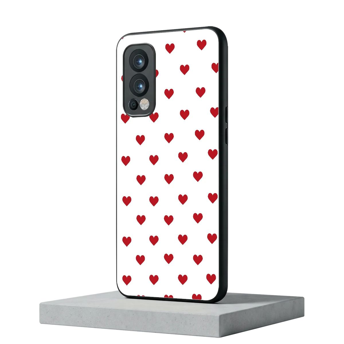 Love Patch oneplus nord 2 mobile cover | shockproof glass phone case