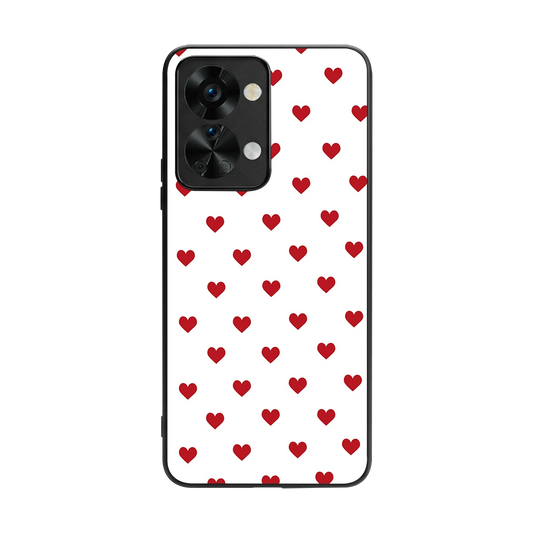 Love Patch back phone cover | glass case for oneplus nord 2t