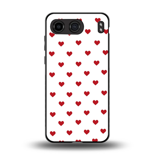 Love Patch back phone cover | glass case for oneplus nord 4