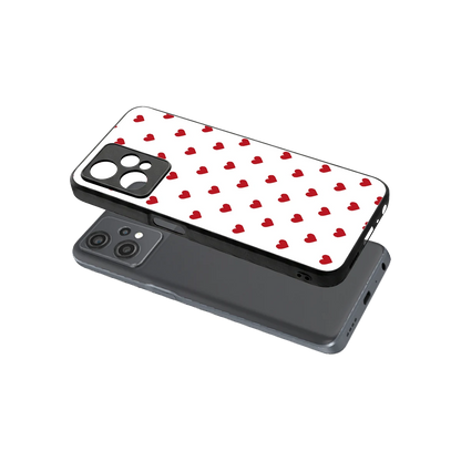 Love Patch sleek oneplus nord ce 2 lite cover with tempered glass back and TPU edges