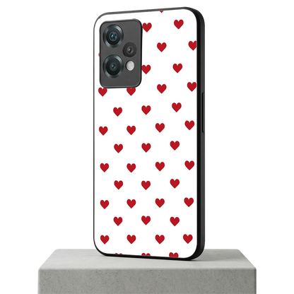 Love Patch oneplus nord ce 2 lite mobile cover | shockproof glass phone case