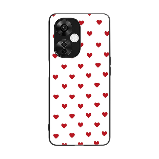 Love Patch back phone cover | glass case for oneplus nord ce 3 lite