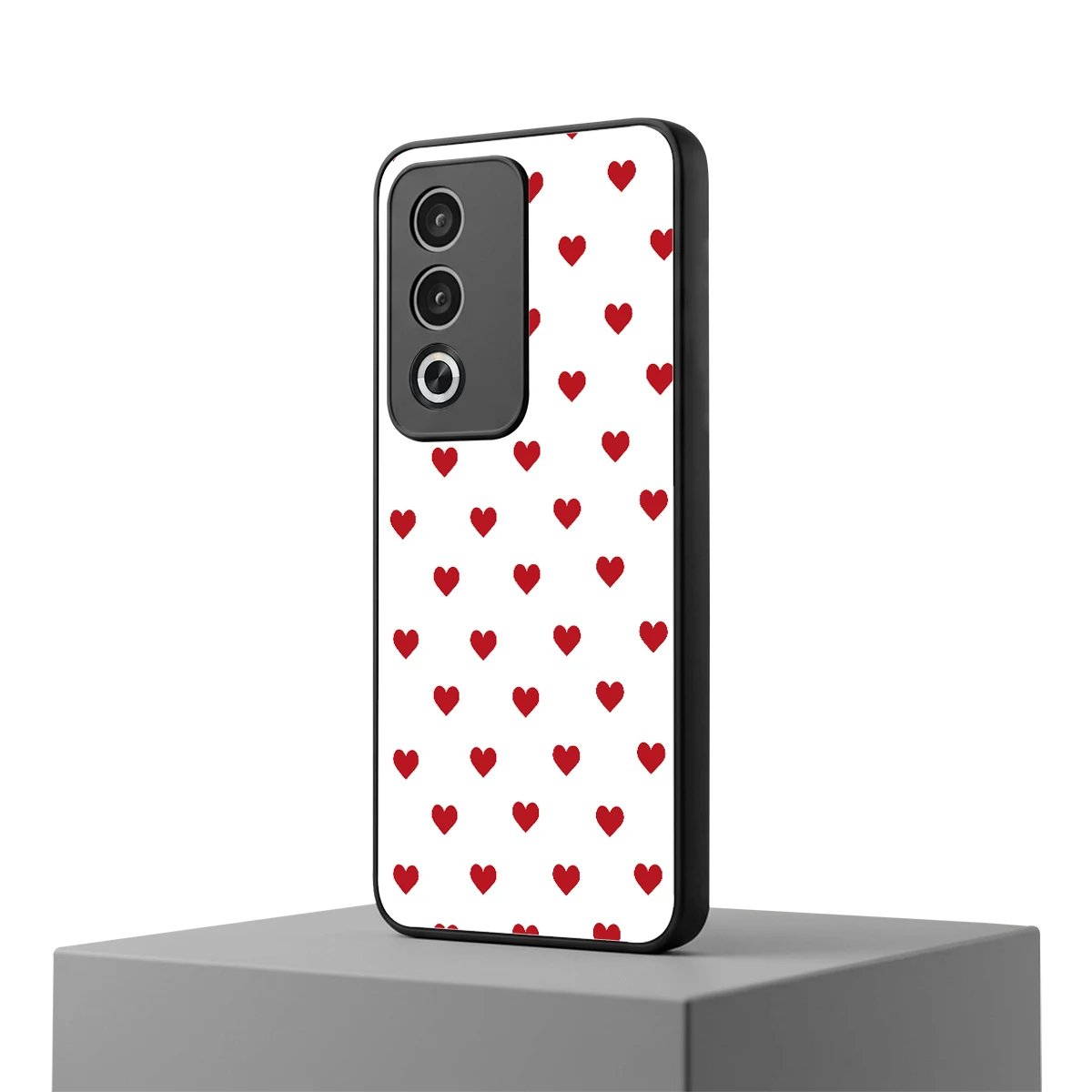 Love Patch oppo a3 pro mobile cover | shockproof glass phone case