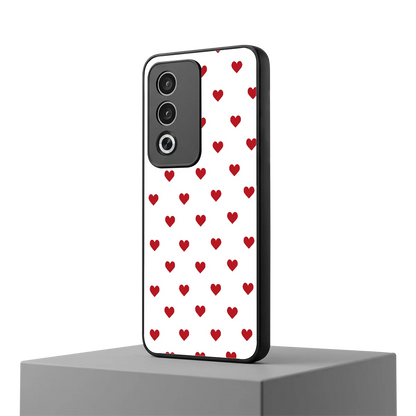 Love Patch oppo a3 pro mobile cover | shockproof glass phone case