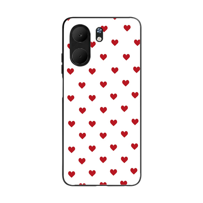 Love Patch back phone cover | glass case for oppo a5x 5g