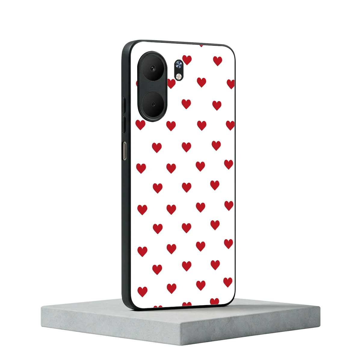 Love Patch oppo a5x 5g mobile cover | shockproof glass phone case