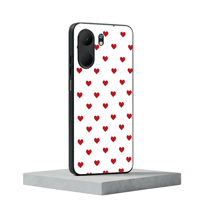 Love Patch oppo a5x 5g mobile cover | shockproof glass phone case
