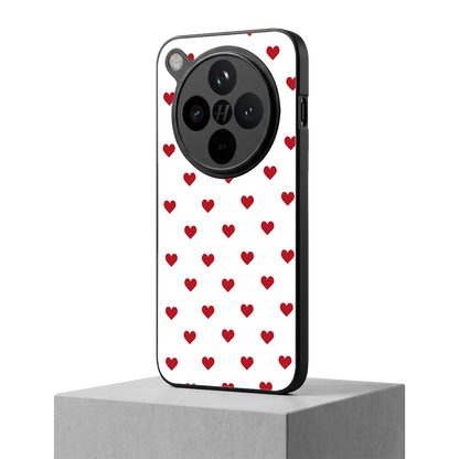 Love Patch oppo find x8 mobile cover | shockproof glass phone case