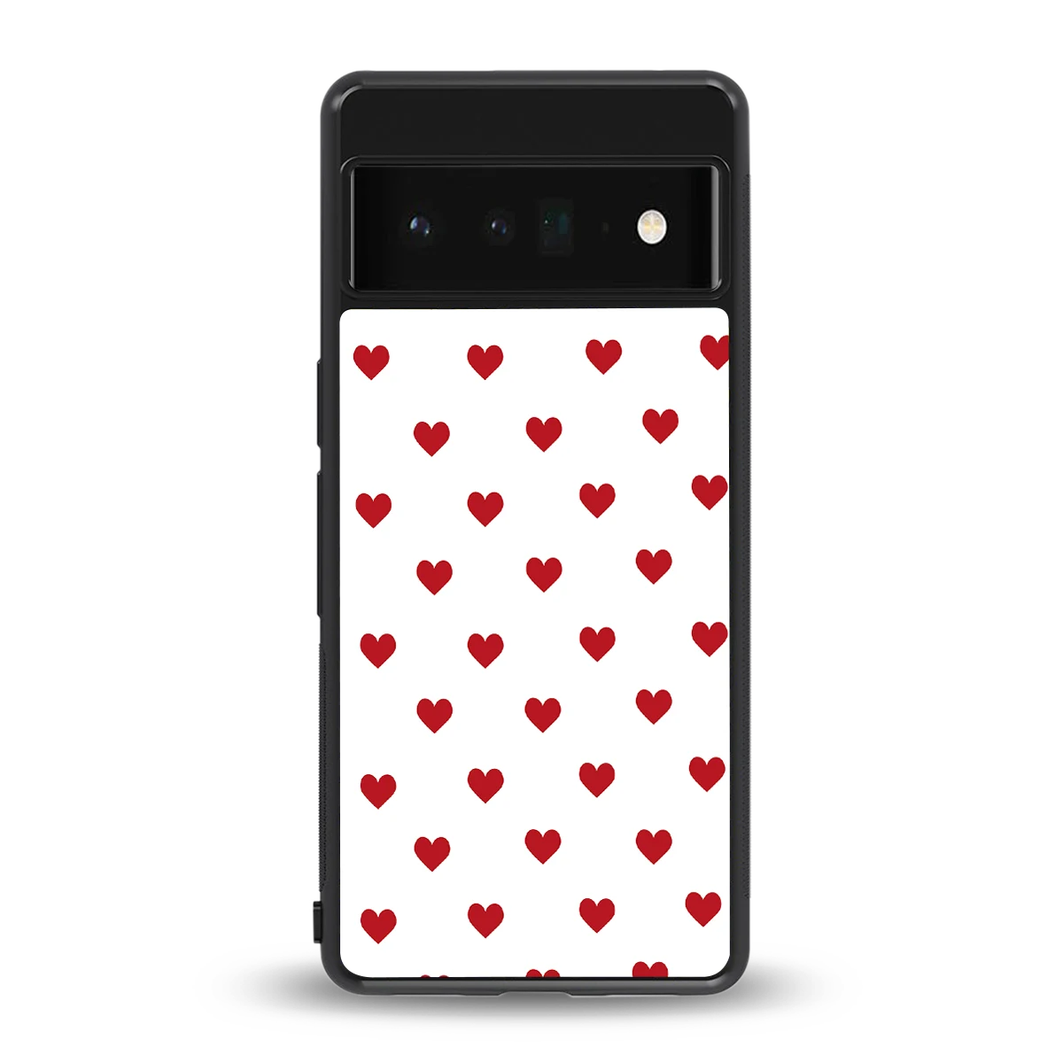 Love Patch back phone cover | glass case for google pixel 6 pro