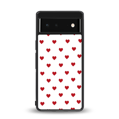Love Patch back phone cover | glass case for google pixel 6a
