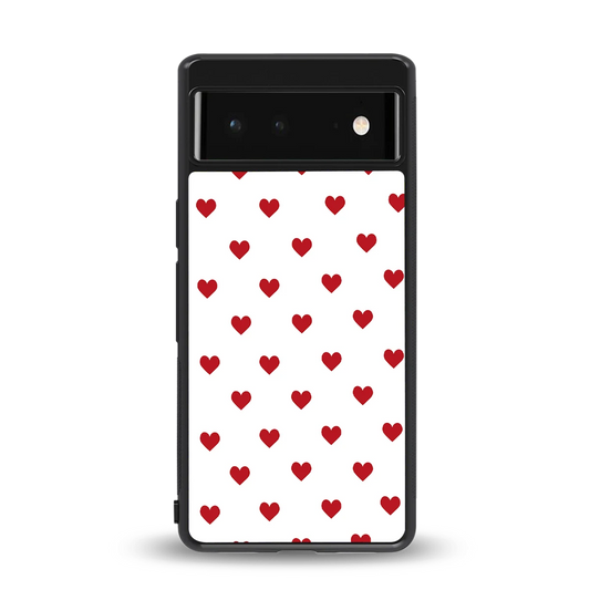 Love Patch back phone cover | glass case for google pixel 6a
