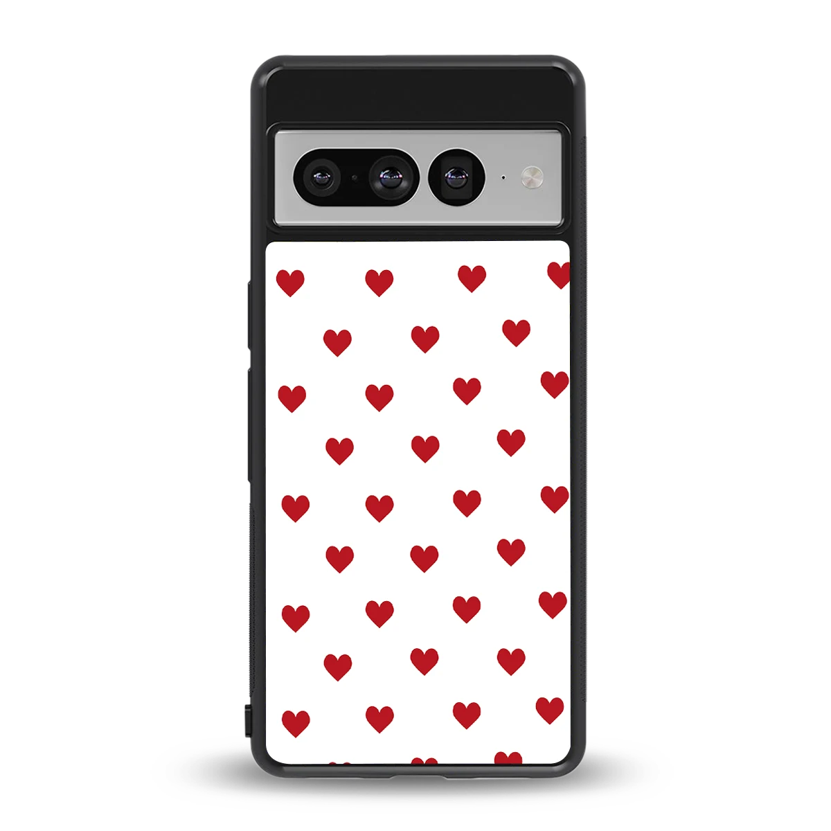 Love Patch back phone cover | glass case for google pixel 7 pro