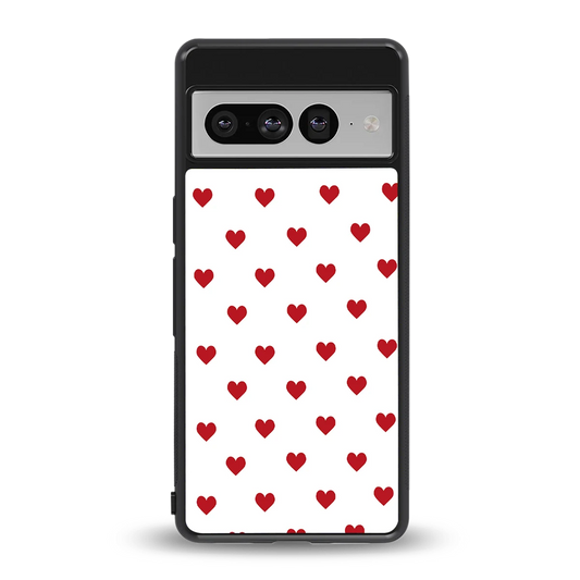 Love Patch back phone cover | glass case for google pixel 7 pro