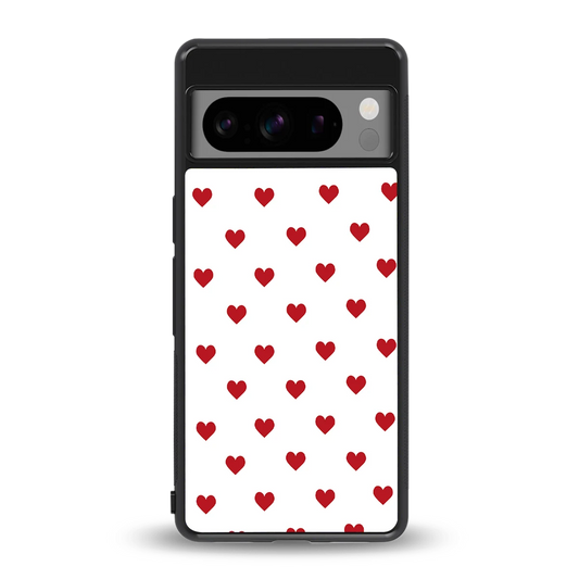 Love Patch back phone cover | glass case for google pixel 8 pro