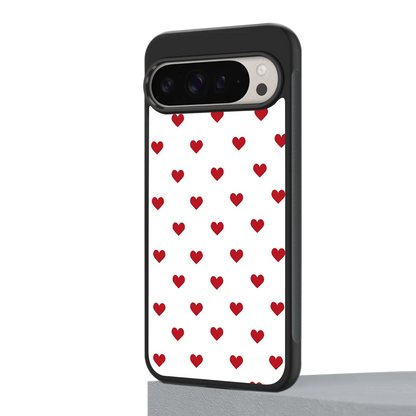 Love Patch google pixel 9 pro mobile cover | shockproof glass phone case