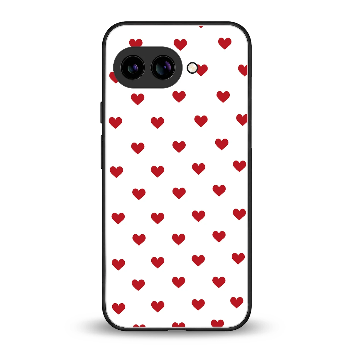 Love Patch back phone cover | glass case for google pixel 10a
