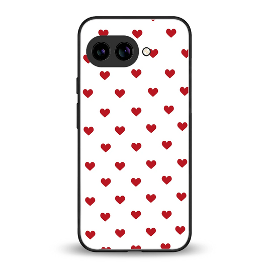 Love Patch back phone cover | glass case for google pixel 10a