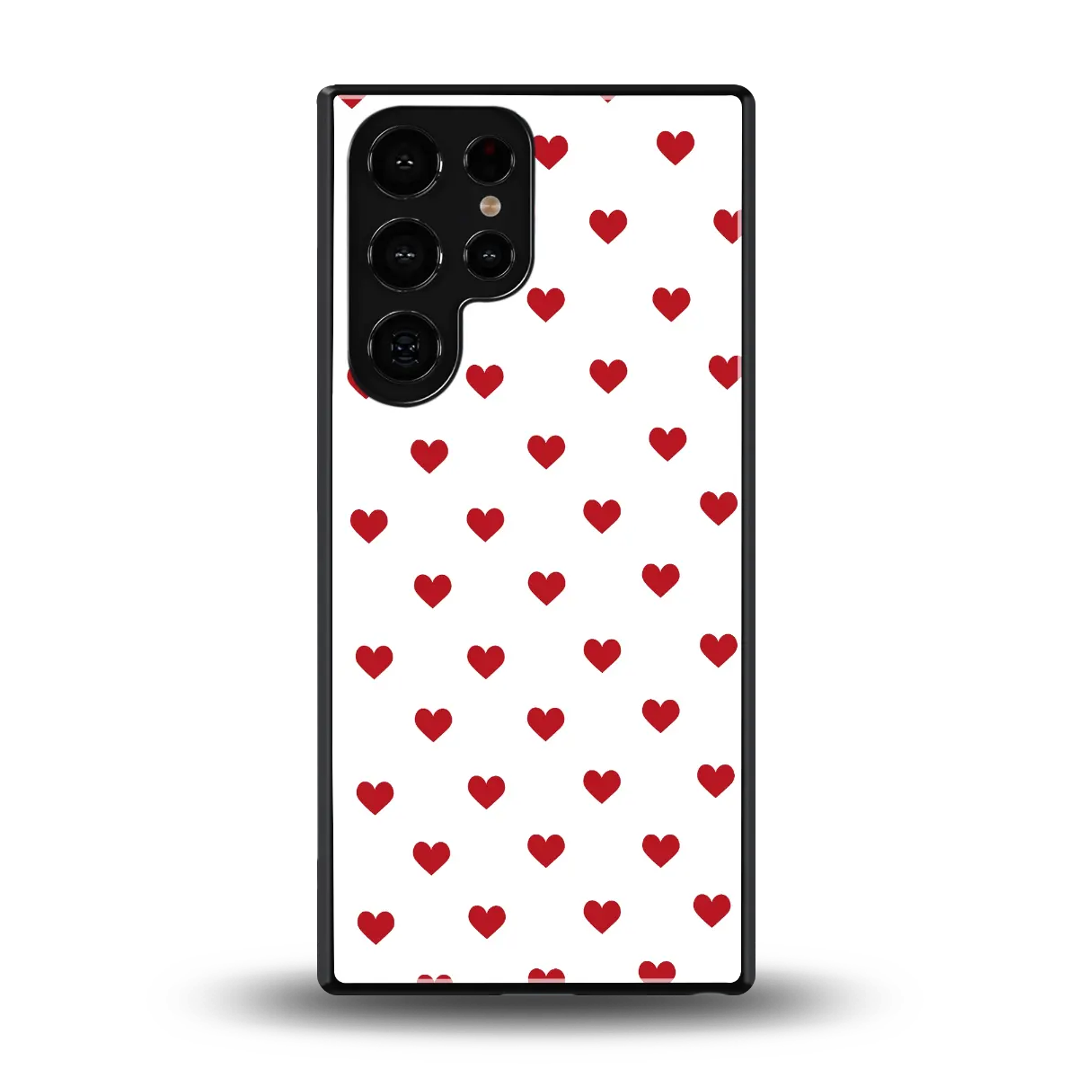 Love Patch back phone cover | glass case for samsung galaxy s25 ultra