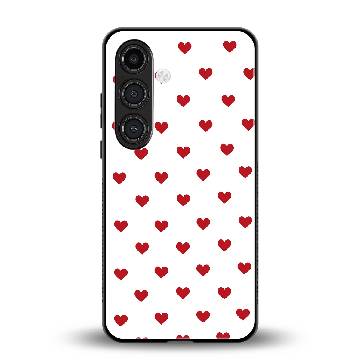 Love Patch back phone cover | glass case for samsung galaxy s24