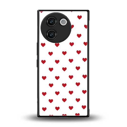 Love Patch back phone cover | glass case for vivo v30e