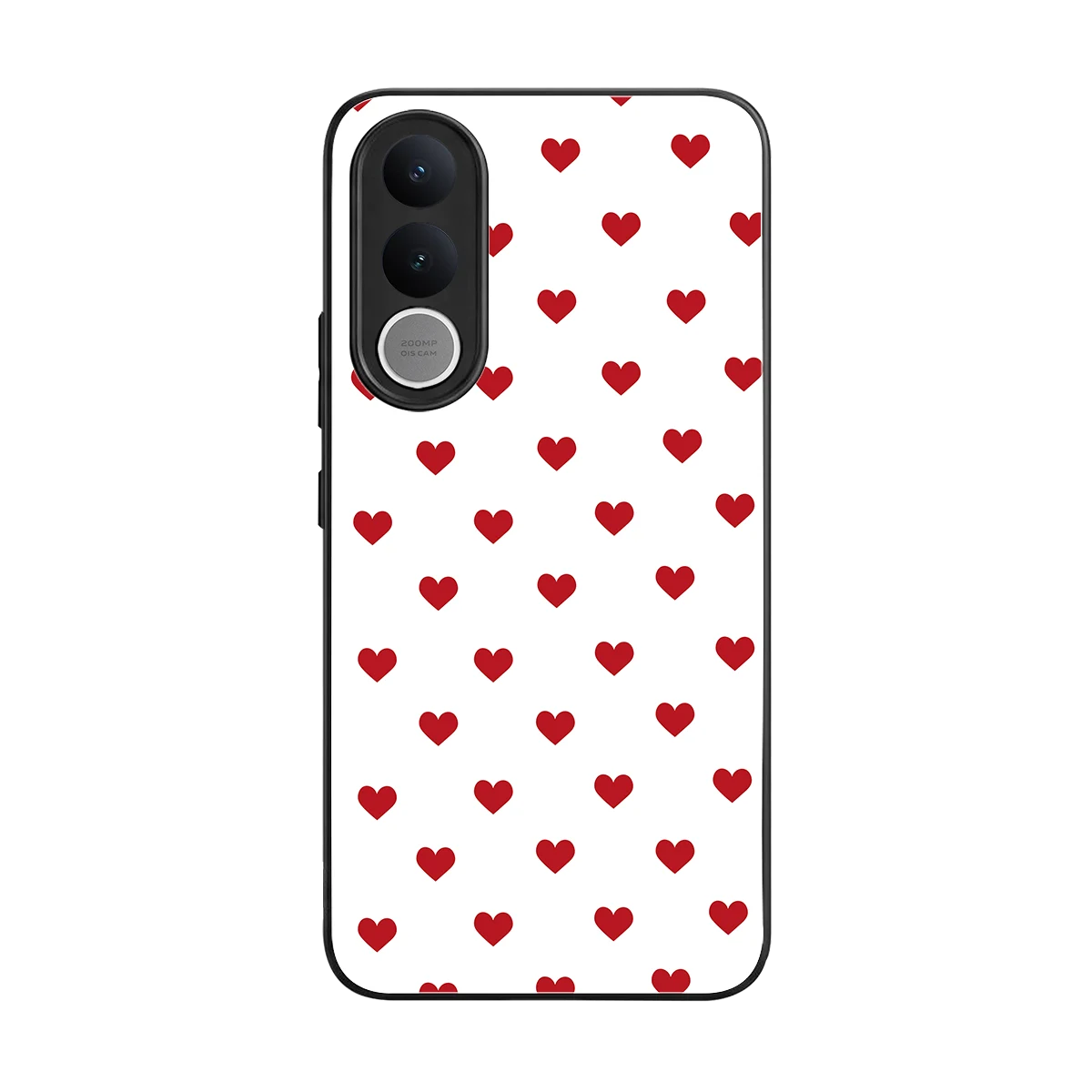 Love Patch back phone cover | glass case for vivo v70 fe