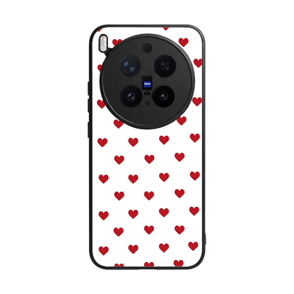 Love Patch back phone cover | glass case for vivo x300 pro