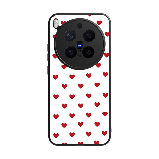 Love Patch back phone cover | glass case for vivo x300 pro