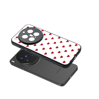 Love Patch sleek vivo x300 pro cover with tempered glass back and TPU edges