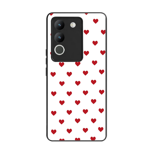 Love Patch back phone cover | glass case for vivo y200 5g